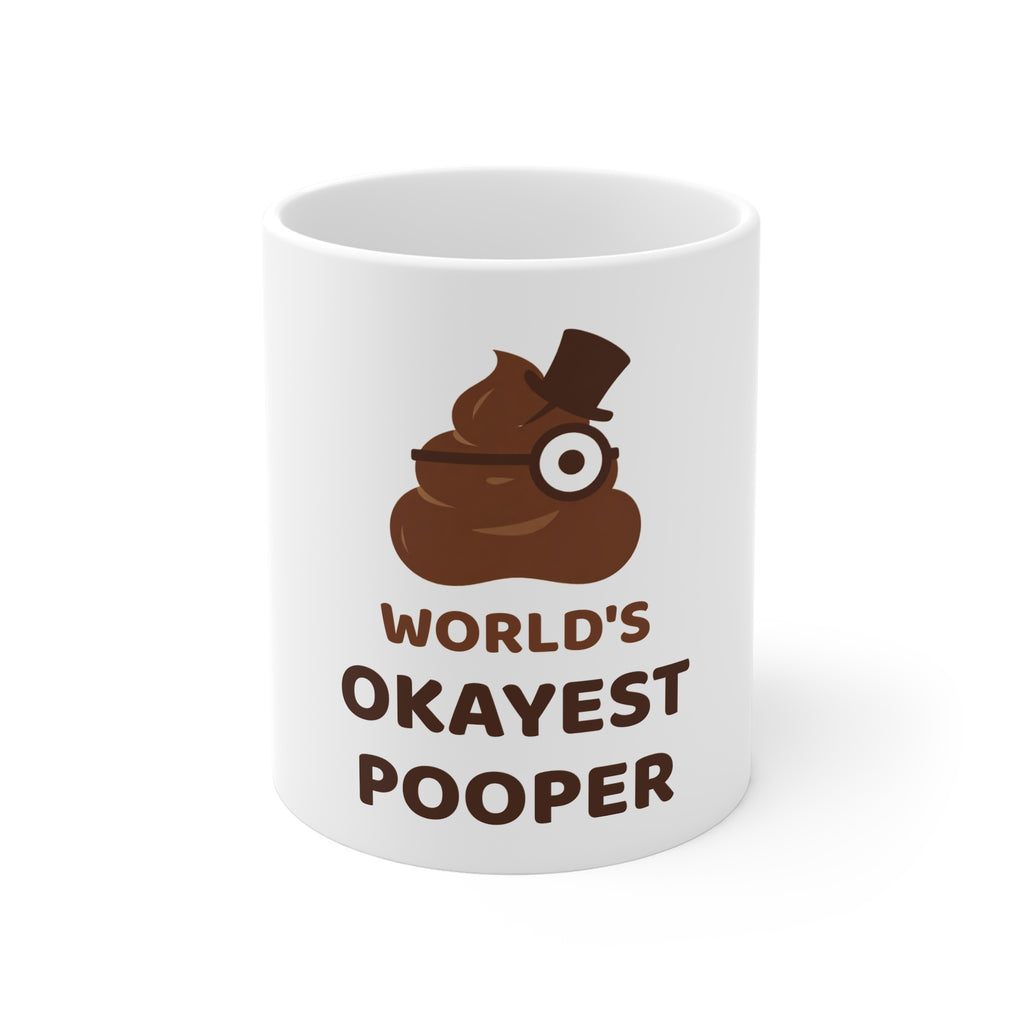 World's Okayest Pooper — Funny Poo in the Loo Mug