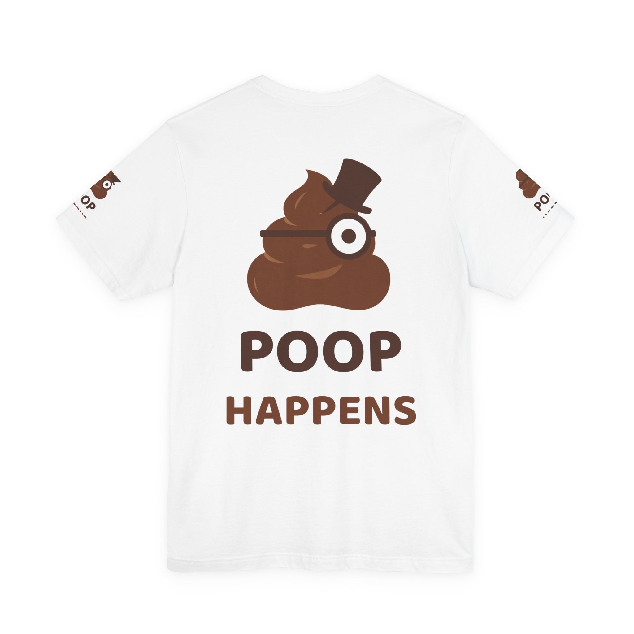 Poop Happens — Funny Poo in the Loo T-Shirt