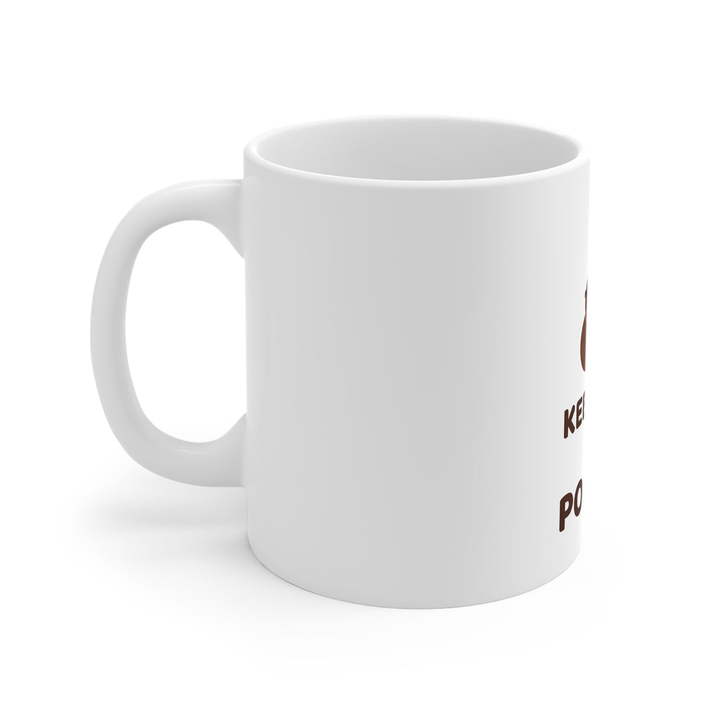 Keep Calm and Poop On — Funny Poo in the Loo Mug