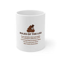 Rules of the Loo — Funny Poo in the Loo Mug