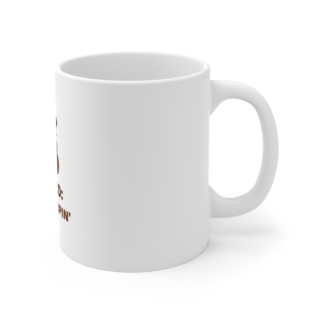 Retired: Gone Poopin' — Funny Poo in the Loo Mug