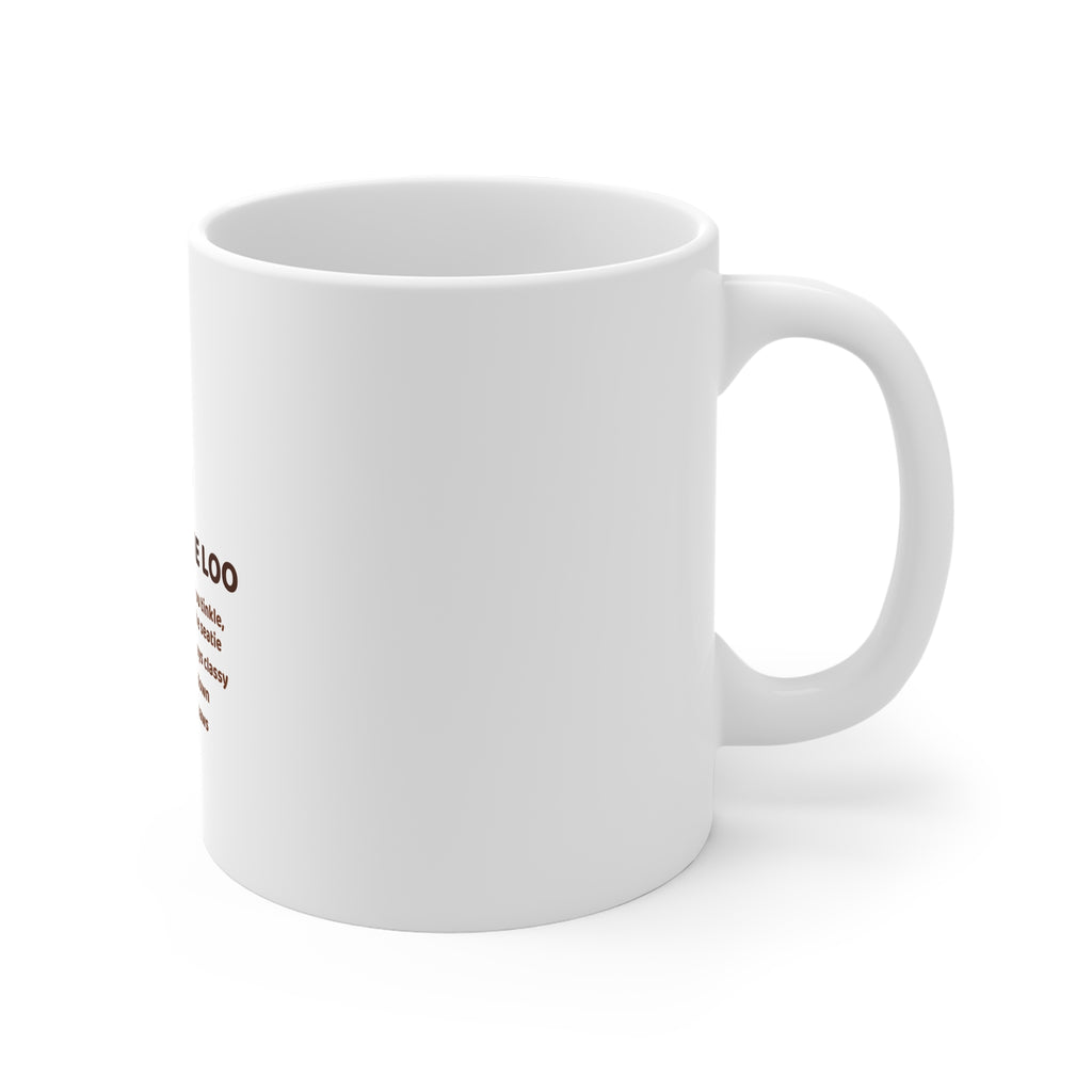 Rules of the Loo — Funny Poo in the Loo Mug